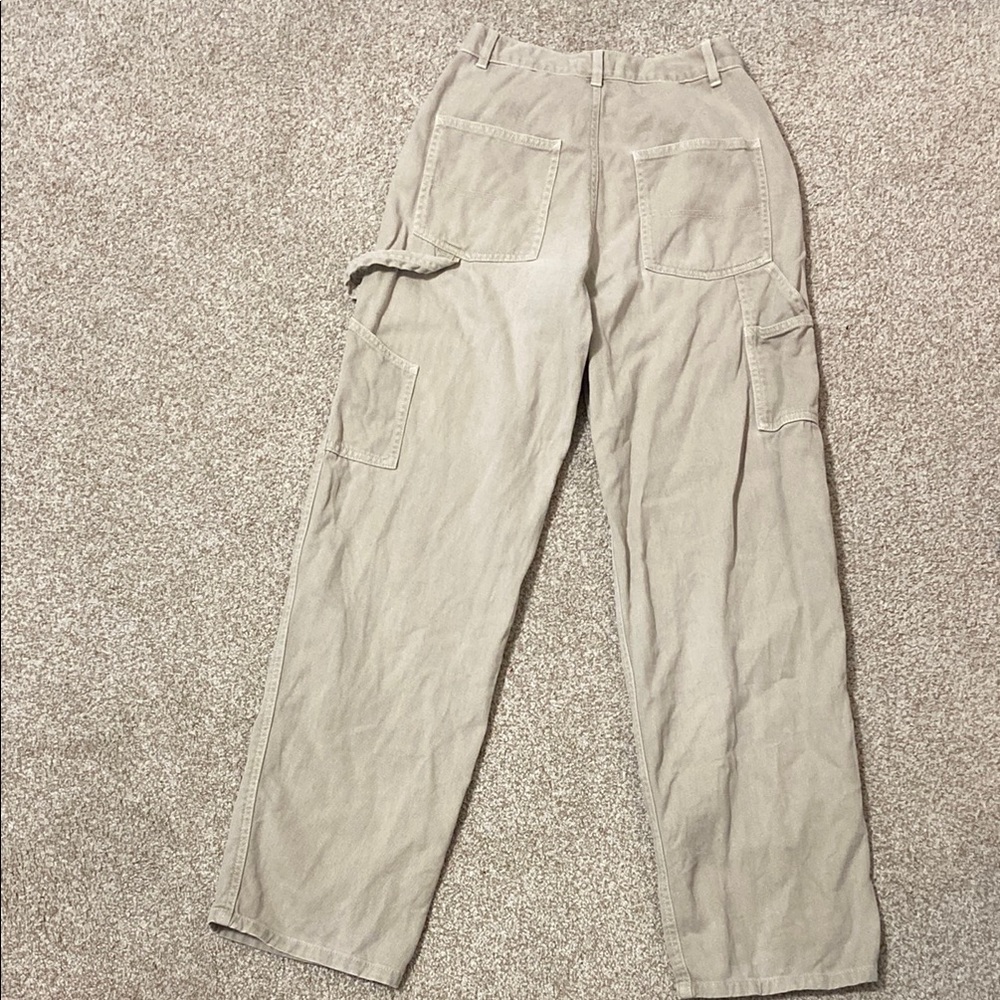 Garage Tan Cargo Pants Relaxed Fit - Picture 3 of 3